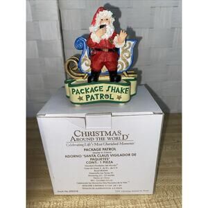 1999 House Of Lloyd "Package Shake Patrol" Ornament Motion Activated Christmas